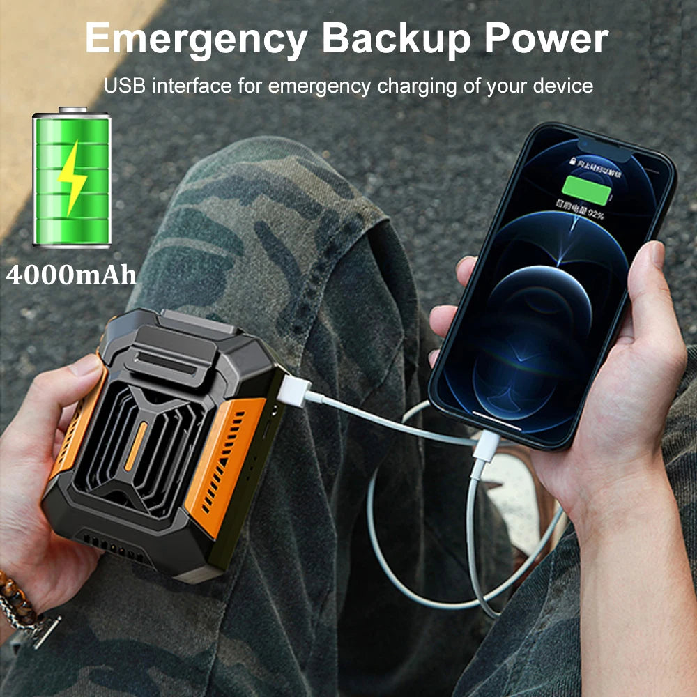 Waist Clip Portable Fan