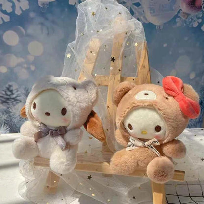 Cute Sanrio Plush Keychain