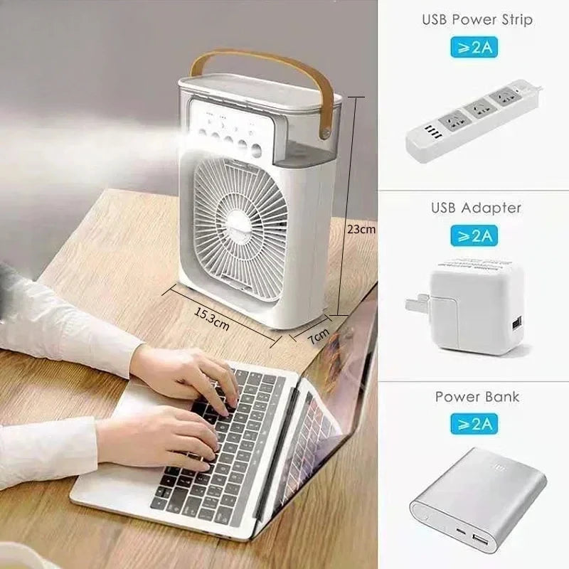 Desktop Cooling Spray Fan