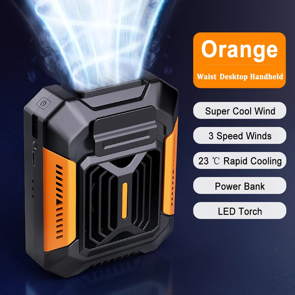 Waist Clip Portable Fan